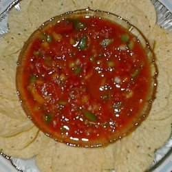 Jimmys Spicy And Chunky Salsa recipe