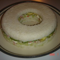 Mexican Sushi Cake Ring With Chipotle Sauce recipe