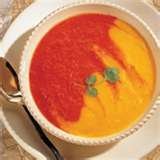 Red And Yellow Bell Pepper Soup recipe
