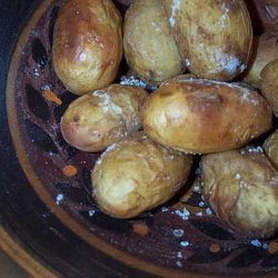 Tiny Baked New Potatoes recipe