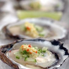 Chilli Lime And Gin Marinated Oysters recipe