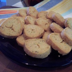 Parmesan And Thyme Crackers recipe