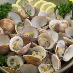 Oven Roasted Clams With Herb Butter recipe