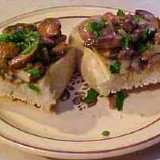 Portobello  Mushroom And Bread Appetizer recipe