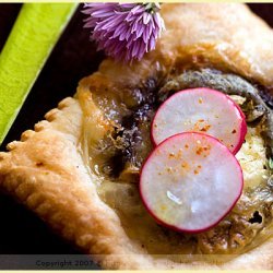 Cheese Eggplant Thyme And Honey Tartlets recipe