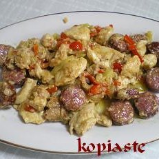Agioritiki Tigania Mixed Fried Meat recipe