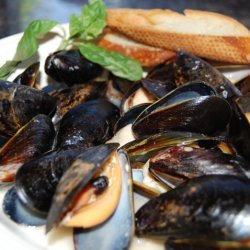 Wok Smoked Mussels recipe