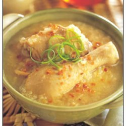 Arroz Caldo - Chicken Rice Porridge recipe