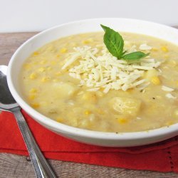 Parmesan Corn Chowder recipe
