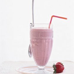 Strawberry-Soy Milk Shake recipe