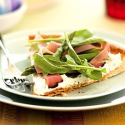 Mascarpone, Ham, and Asparagus Tart recipe