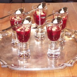 Chilled Beet Soup Shooters recipe