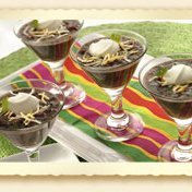 Black Bean Soup Shooters With Mexican Cheese recipe