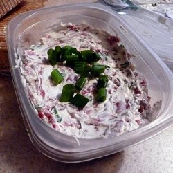 Chipped Beef Log recipe