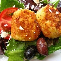 Crusted Goat Cheese Medallions recipe