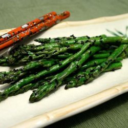 Black Sesame Asparagus recipe