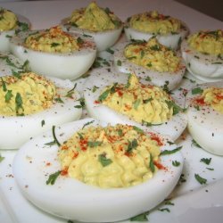 Dill Deviled Eggs recipe