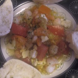 Mediterranean Shrimp Bruschetta recipe