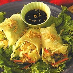 Lumpiang Sariwa Vegetable Roll recipe