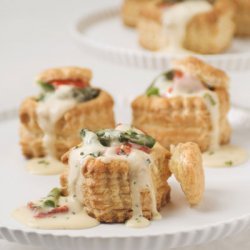 Roasted Asparagus Amp Red Pepper Tartlets With Tar... recipe