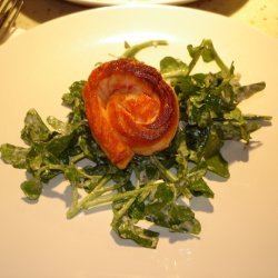 Watercress And Goat Cheese Salad With Flash Seared... recipe