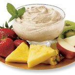 Sour Cream Dip With Fresh Fruit recipe
