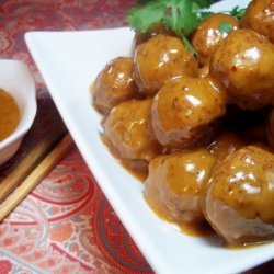 Saucy Asian Meatballs recipe