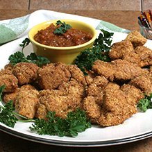 Chicken Nuggets With Chili Sauce recipe