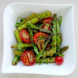 Grilled Asparagus And Cherry Tomato Salad recipe