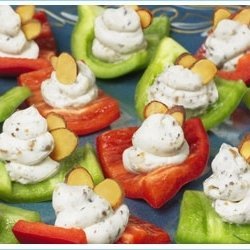 Red And Green Bell Pepper Bites recipe