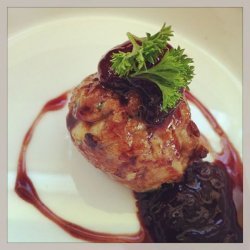 Duck Meatballs With Cherry Sauce recipe