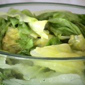 Pickled Lettuce Side Dish recipe