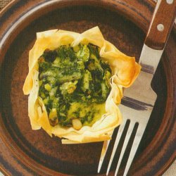 Haloumi And Spinach Tart recipe