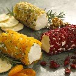 Goat Cheese Log Rolled In Dried Apricot & Rose... recipe