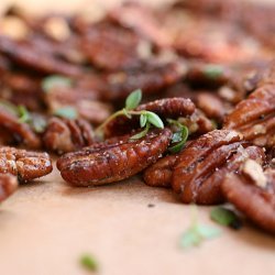 Toasted Pecans With Thyme recipe