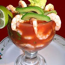 Cocktail De Camarones Baja Style recipe
