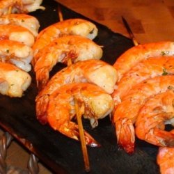 Cedar Plank Shrimp recipe