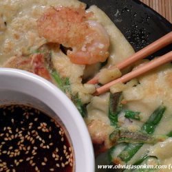 Haemul Pajeon (korean Seafood Pancake) recipe