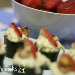 Stuffed Japanese Cucumber (kyuri) With Spicy Coles... recipe