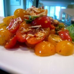3 Tomato Bruschetta With Basil & Garlic recipe