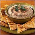 Smashed Eggplant And Green Chile Dip recipe
