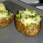 Crab Stuffed Twice-baked Potatoes recipe