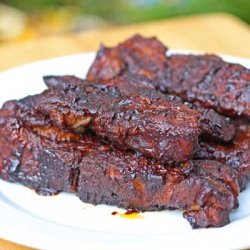 Saucy Country-style Oven Ribs recipe