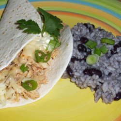 Cilantro Lime Chicken Tacos In The Slow Cooker recipe