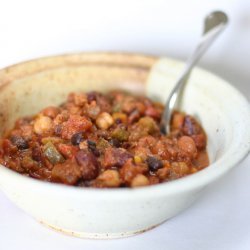 Turkey Chili With Four Beans recipe
