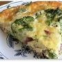 Ham With Cheese And Broccoli Quiche recipe