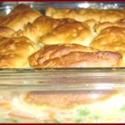 Easy Creamy Country Chicken N Biscuits recipe