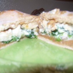 Chicken And Spinach Calzones recipe