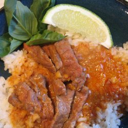 Easy Crockpot Thai Pork recipe