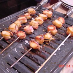Broiled Scallops With Bourbon Sauce recipe